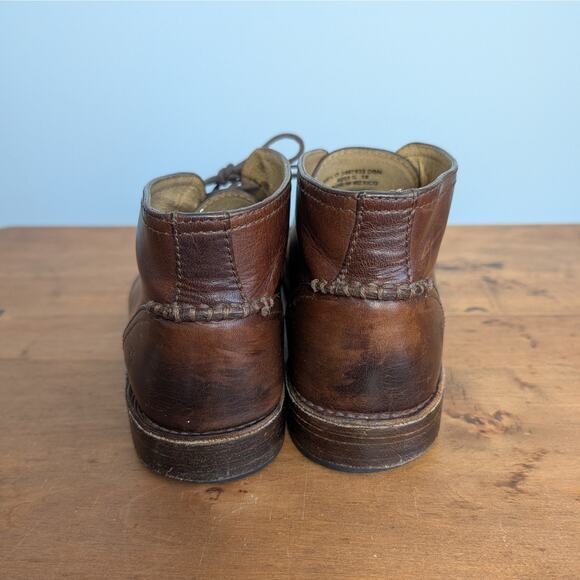 Frye Oliver Chukka Leather Boots Men\'s Brown 3487822, Size 10.5 D main image 8